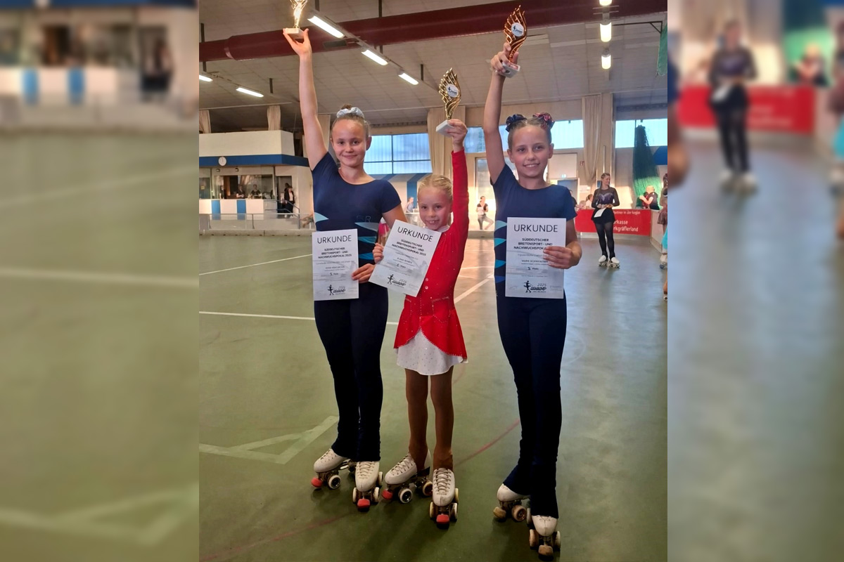 Rollkunstlauf – Elana Und Ester Gewinnen Süddeutschen Nachwuchspokal